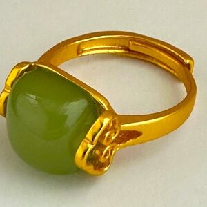 Elegant Adjustable Ring with Luxurious Cloud Pattern Vintage Imitating J…